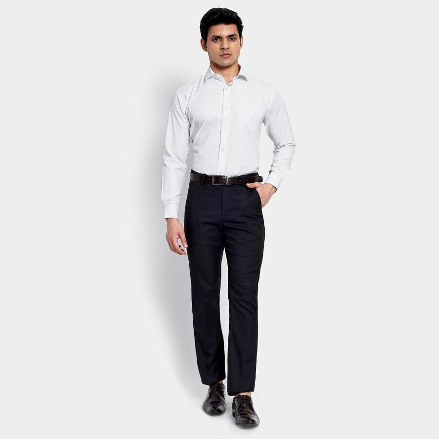 Men's Formal Shirt , White, large image number null